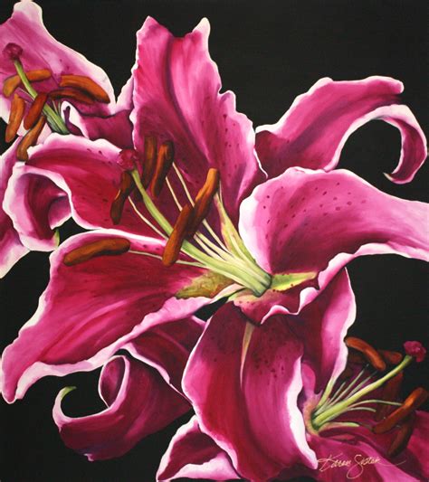 leonard thompson silk painter - Google Search Flower Art Painting, Artist Painting, Fabric ...