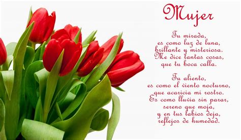 Tarjetas y Poemas para el día de la Mujer