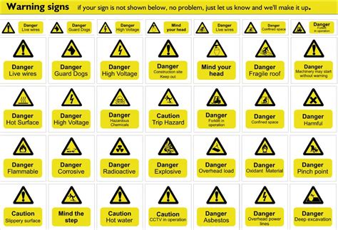 warning - Kingsign Signmakers Ltd