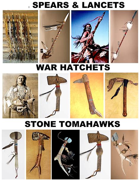 Twelve Native American Weapons