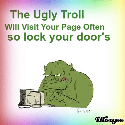 The Ugly Troll Picture #135938463 | Blingee.com