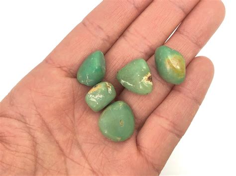 30pc Natural Turquoise Green Turquoise Stone Nugget Chip - Etsy