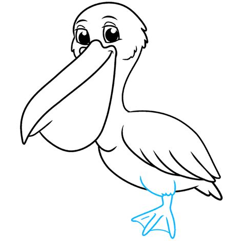 How to Draw a Pelican - Really Easy Drawing Tutorial