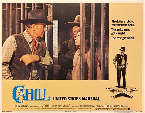 Film Review – CAHILL: UNITED STATES MARSHAL (1973) – STEVE ALDOUS, Writer