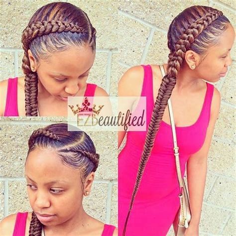 ghana braids, ghana braids with updo, straight up braids, braids hairstyles for… … | Natural ...