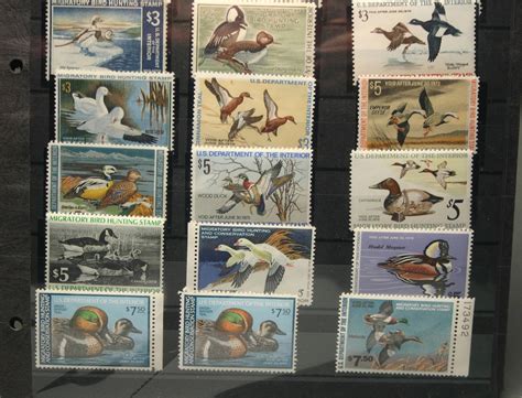 www.decoysforsale.com - Collection of Federal Duck Stamps, 1935-2010.