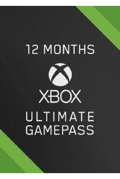 Buy Xbox Game Pass Ultimate 12 Month (Xbox One / PC) Cheap CD Key ...