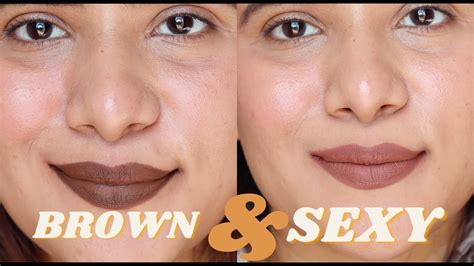My Top 10 BROWN LIPSTICK shades, Perfect for Winters | DrSmileup| - YouTube