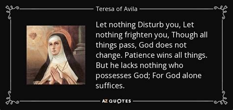 TOP 25 QUOTES BY TERESA OF AVILA (of 286) | A-Z Quotes