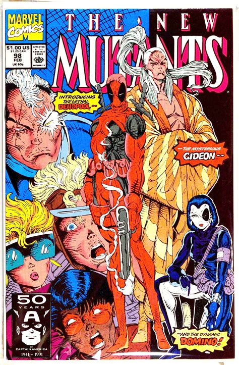 New Mutants #98 - 1st Appearance of Deadpool | New mutants 98, The new ...