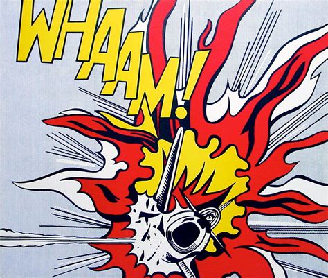 Roy Lichtenstein Whaam 1986 Tate Gallery Edition Print 682 3000 | eBay