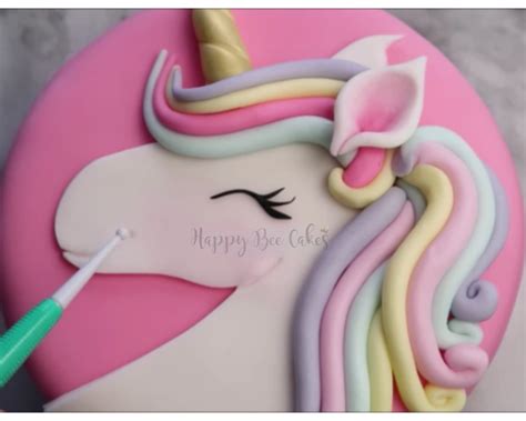 UNICORN Cake Topper Tutorial Templates Unicorn Cake - Etsy UK