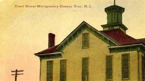 Montgomery County NC history and genealogy - Home