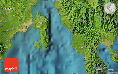 Satellite Map of Davao