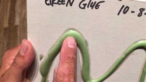 Green Glue demonstration. - YouTube