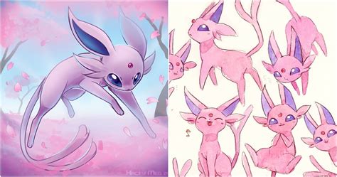 Pokemon: 10 Pieces Of Espeon Fan Art | TheGamer