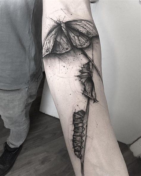 120+ Amazing Butterfly Tattoo Designs | Art and Design | Sketch style ...