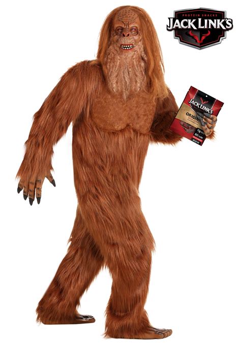 Jack Links Disfraz de Sasquatch para adultos Multicolor – Yaxa Store