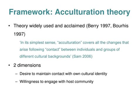 PPT - Understandings of Acculturation, Identity and Religion in Schools: Straddling the balance ...