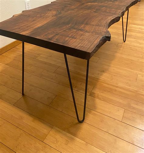 Walnut Wood Slab Table Top - Frison-Logue Hardwoods