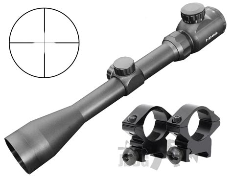 3X9X40 EG Rifle Scope with Mounts - Just BB Guns