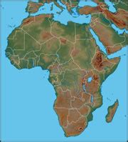 Africa Map Atlantic Ocean