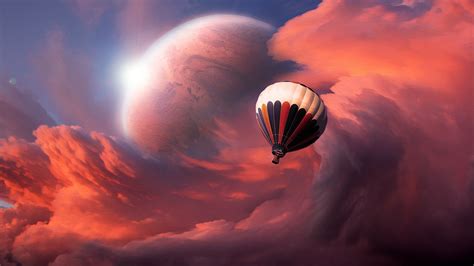 Hot Air Balloon Art wallpaper | 1920x1080 | #9369