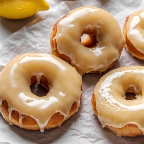 Glazed Lemon Donuts – Daily Dish Recipes