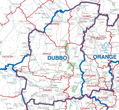 City Map Dubbo - MapSof.net