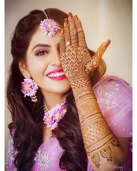Real Brides Reveal: The Serum That Changed Their Skin! | Mehndi brides, Bridal henna, Mehndi designs