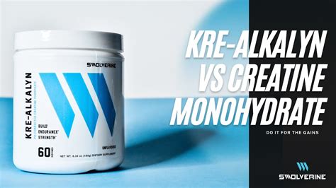 Kre-Alkalyn Vs. Creatine Monohydrate: Which Type Of Creatine Is the Best? | Swolverine - YouTube