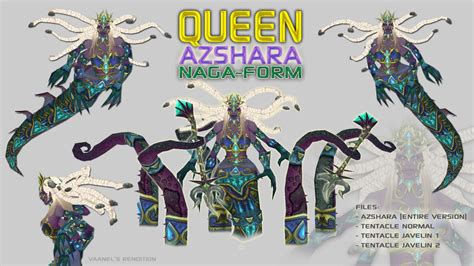 Naga Queen Azshara OLD VERSION By Vaanel by Vaanel on DeviantArt