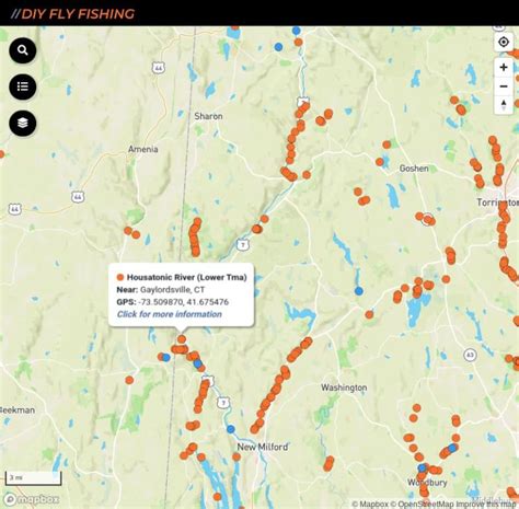 [DIY] Guide to Fly Fishing the Housatonic River & Map