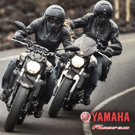 Two People Riding Yamaha MT 07 Motorcycles