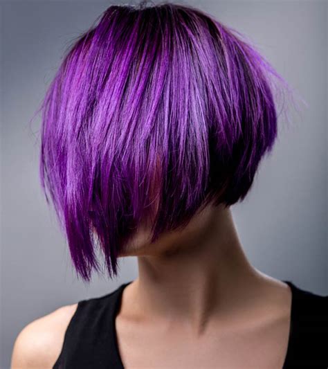 How To Dye Your Dark Hair Purple Without Bleaching It