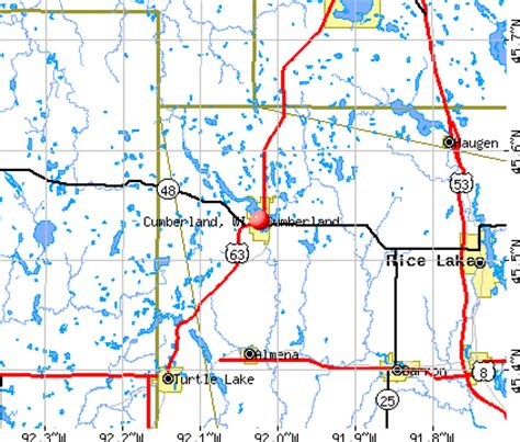 Cumberland, Wisconsin (WI 54829) profile: population, maps, real estate ...