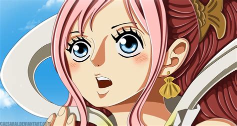 an anime character with pink hair and big blue eyes