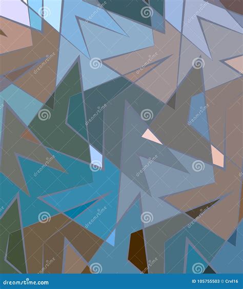 Abstract Vector Colorful Background Of Broken Lines Stock Vector - Illustration of geometric ...