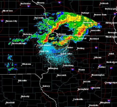 Interactive Hail Maps - Hail Map for Clinton, IA