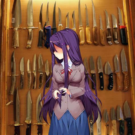 💜💜Yuri's knives collection 💜💜 : r/DDLC