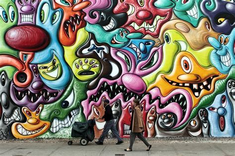 Mural By Graffiti Artist Kenny Scharf Is Latest Work To Adorn Bowery Mural Wall | Gallery | Arte ...