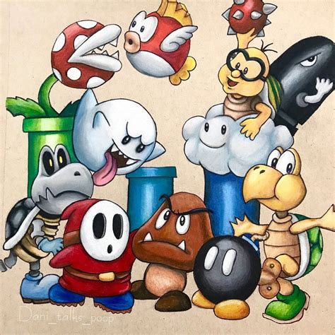 Mario World Villains by DaniTalksPoop.deviantart.com on @DeviantArt ...