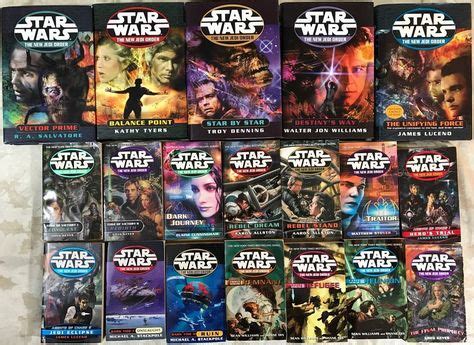 Star Wars The New Jedi Order NJO Complete Set 19 books 5 HCDJ & 14 PB ...