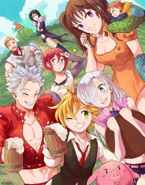 Nanatsu No Taizai Print 11x14 - Etsy | Anime shows, Seven deadly sins anime, Anime