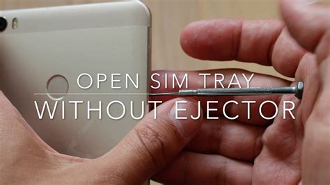 What To Use To Open Sim Card Tray - HemFixArna