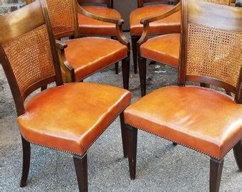Leather Dining Chairs - Etsy