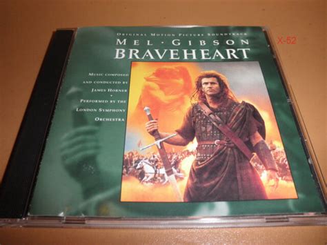 BRAVEHEART soundtrack CD mel gibson JAMES HORNER score ost | eBay