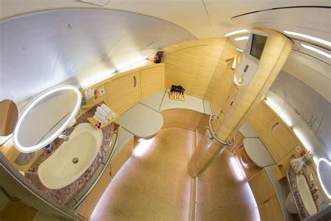 Emirates Business Class A380 Shower