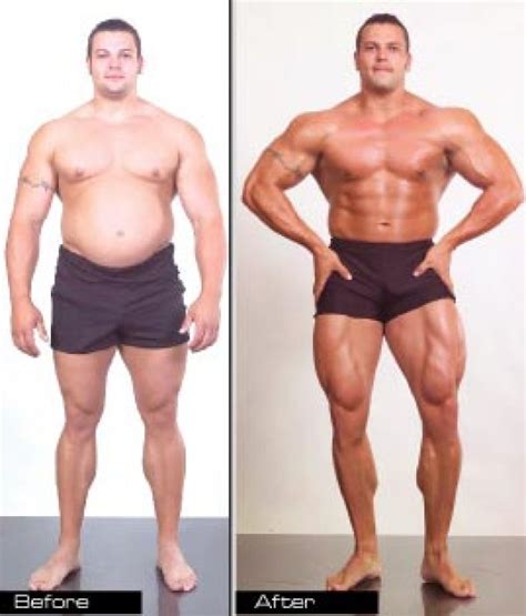 Bodybuilding Before and After