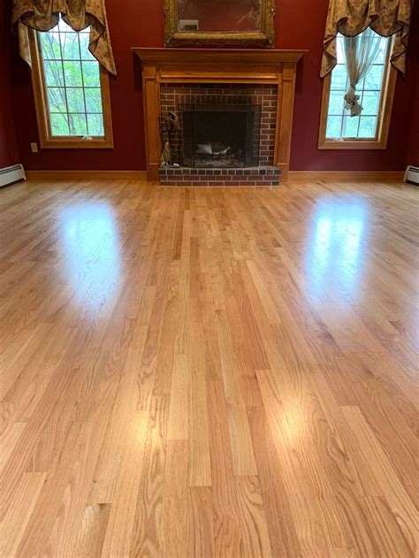 Natural Red Oak Floors With Polyurethane - Flooring Images